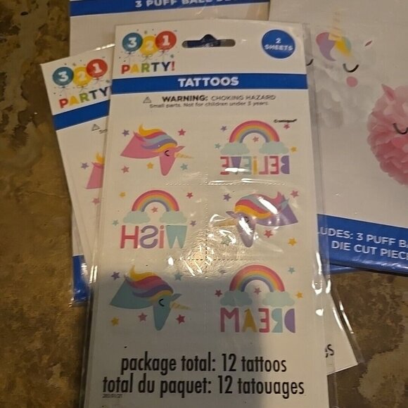 Unicorn Party Bundle‎ - Picture 4 of 5